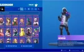 Conta De Fortnite Com 110 Skins