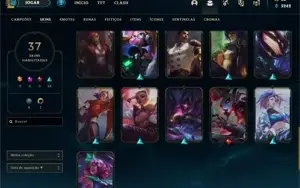 CONTA DE LOL OURO 1 EX - PLAT 4