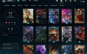 CONTA DE LOL OURO 1 EX - PLAT 4
