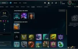Conta LOL - Diamante IV, 70% de WR(E-MAIL NÃO VERIFICADO)