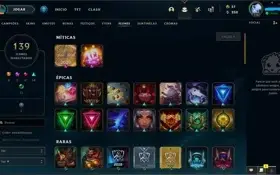 Conta lol com 2000mil gastos