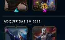 Conta League Of Legends Relíquia