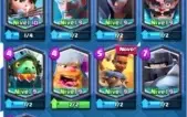 2 em 1, contas de clash cv8ful/royale arena12