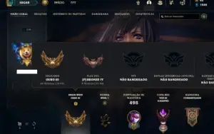 Conta ouro 3 com 135 Champs e 145 Skins + 1 Rara (MAIN ADC)