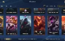 Conta Wild Rift Focada na Gwen e muitas skins