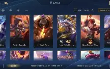 Conta Wild Rift Focada na Gwen e muitas skins