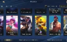 Conta Wild Rift Focada na Gwen e muitas skins