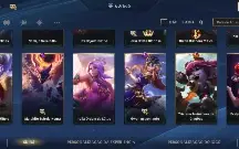 Conta Wild Rift Focada na Gwen e muitas skins