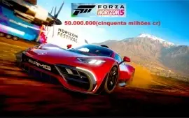 50.000.000 (cinquenta milhôes) de créditos Forza horizon 5