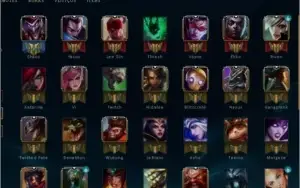 Conta Ouro 2 63 campeões 17 skins 8k de ea