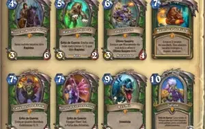Conta Hearthstone com várias lendárias, e Heroes raros!!