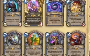 Conta Hearthstone com várias lendárias, e Heroes raros!!