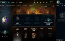 CONTA PLATINA I SEASON PASSADA LVL 123