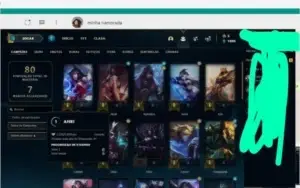 CONTA DE LOL,HIGH MMR,PLAT 1 LVL 60