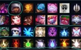 Skins com Bordas Raras, 108 campeões 152 skins