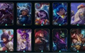 Skins com Bordas Raras, 108 campeões 152 skins