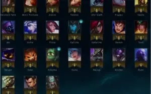 Conta Unranked 24 Campeões