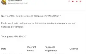 Conta Ultimo Ato Platina 2 (R$834 gastos)