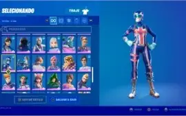 CONTA DE FORTNITE TRYHARD COM 90 SKINS+,EMOTES E PICARETAS