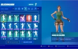 CONTA DE FORTNITE TRYHARD COM 90 SKINS+,EMOTES E PICARETAS