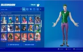 CONTA DE FORTNITE TRYHARD COM 90 SKINS+,EMOTES E PICARETAS
