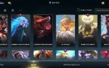 Conta Wild Rift GM 65 skins 83 campeões