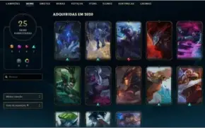 Conta lol Diamond 4