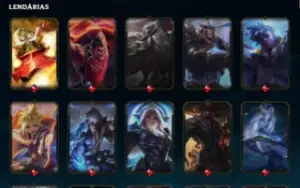 Conta de lol + valorant (280 skins lol + vandal e burterfly)