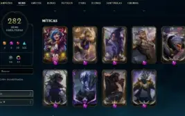 Conta de lol + valorant (280 skins lol + vandal e burterfly)