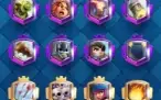 Clash royale, 1.2 milhões de gold e 2k gemas, 5600 troféus