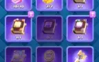 Clash royale, 1.2 milhões de gold e 2k gemas, 5600 troféus