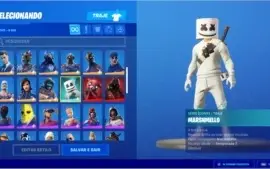 CONTA FORTNITE + SKINS RARAS DE PASSE + SALVE O MUNDO