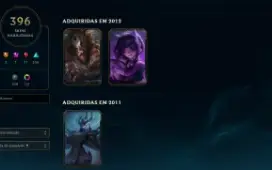 Conta League of Legends 2010