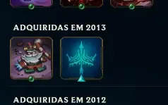 Conta League of Legends 2010