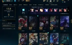 Unranked com 80 Champs e 22 Skins ( ADC / JG )
