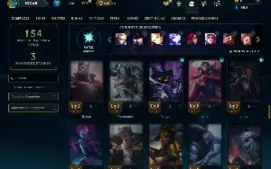 Unranked com 80 Champs e 22 Skins ( ADC / JG )