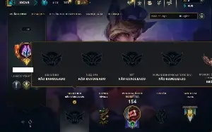 Unranked com 80 Champs e 22 Skins ( ADC / JG )