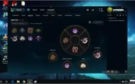 Conta LOL D% Main Supp TOP