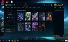 Conta LOL D% Main Supp TOP