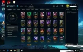 Conta LOL D% Main Supp TOP