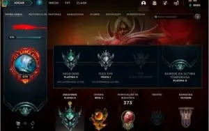 Conta com honra 5 e todos os campeões
