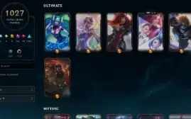 Conta LoL l Ex Mestre l 1027 SKINS l FULL ACESSO l