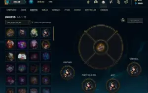 Conta Nivel 27 Com 27 Champs e 6 Skins