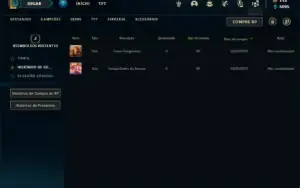 Conta Nivel 27 Com 27 Champs e 6 Skins
