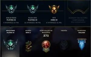 $$ CONTA LEAGUE OF LEGENDS $$
