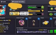 CONTA 8 BALL POOL(VIP DIAMANTE NEGRO)