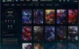 Conta League of Legends  - 444 Skins - Todos os Champs