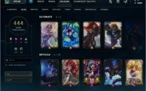 Conta League of Legends  - 444 Skins - Todos os Champs