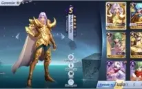 Conta Saint seiya global, top em 2 servidores