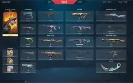 VENDO CONTA VALORANT ASCENDENTE 1 COM SKINS